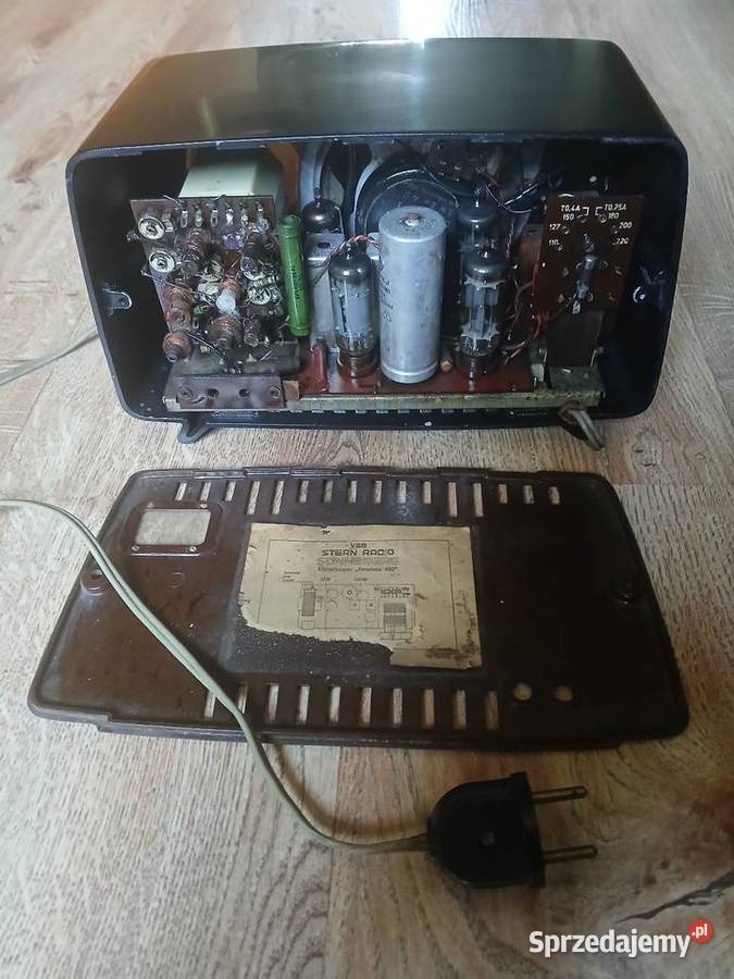 Radio lampowe z lat 60 tych Kraków