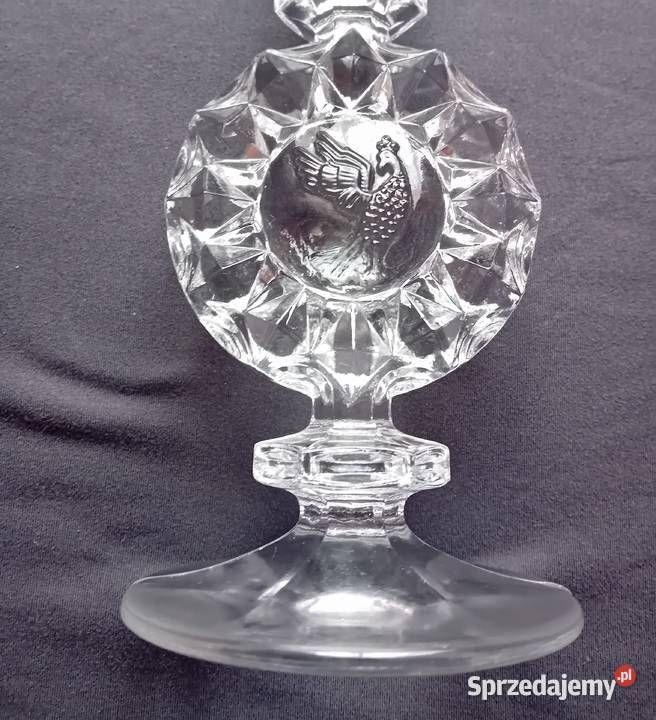 Świecznik kryształowy z CCCP lata 70e XX w