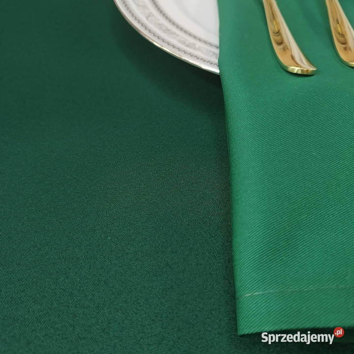 Sprzedam Obrusy Plamoodporne w kolorze zielony pomorskie Sopot