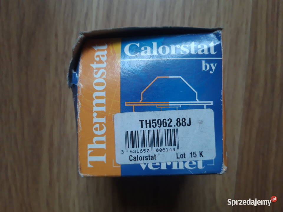 Termostat CALORSTAT BY VERNET TH596288J Rok produkcji 2020 Widuchowa
