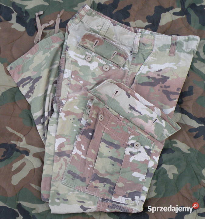 Spodnie ACU multicam ocp small regular ripstop Antyki, Sztuka, Kolekcje
