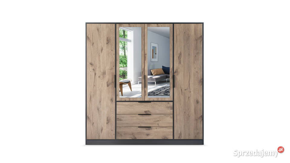 Szafa Lati D4 196x200x58 z opcją nadstawki