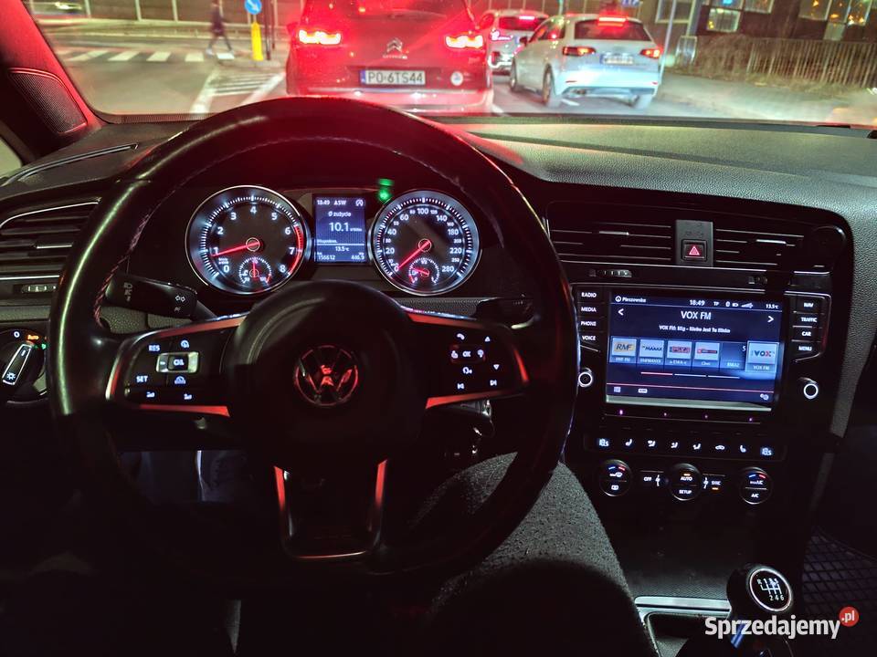 Volkswagen Golf VII 20 VW GTI salon Polska 2 małopolskie Kraków
