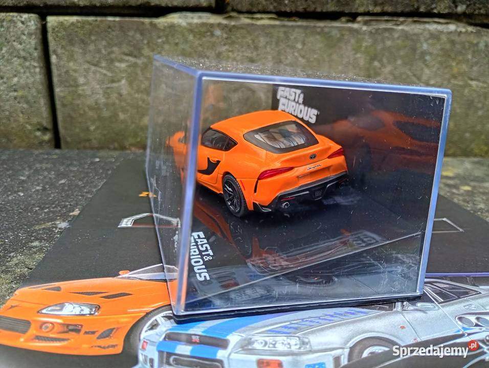 TOYOTA GR SUPRA fast furious 143 deagostini Modelarstwo