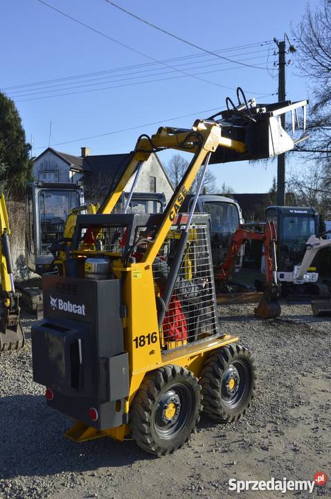 Mini Ładowarka miniładowarka CASE 1816 12T WIDŁY łódzkie Złoczew