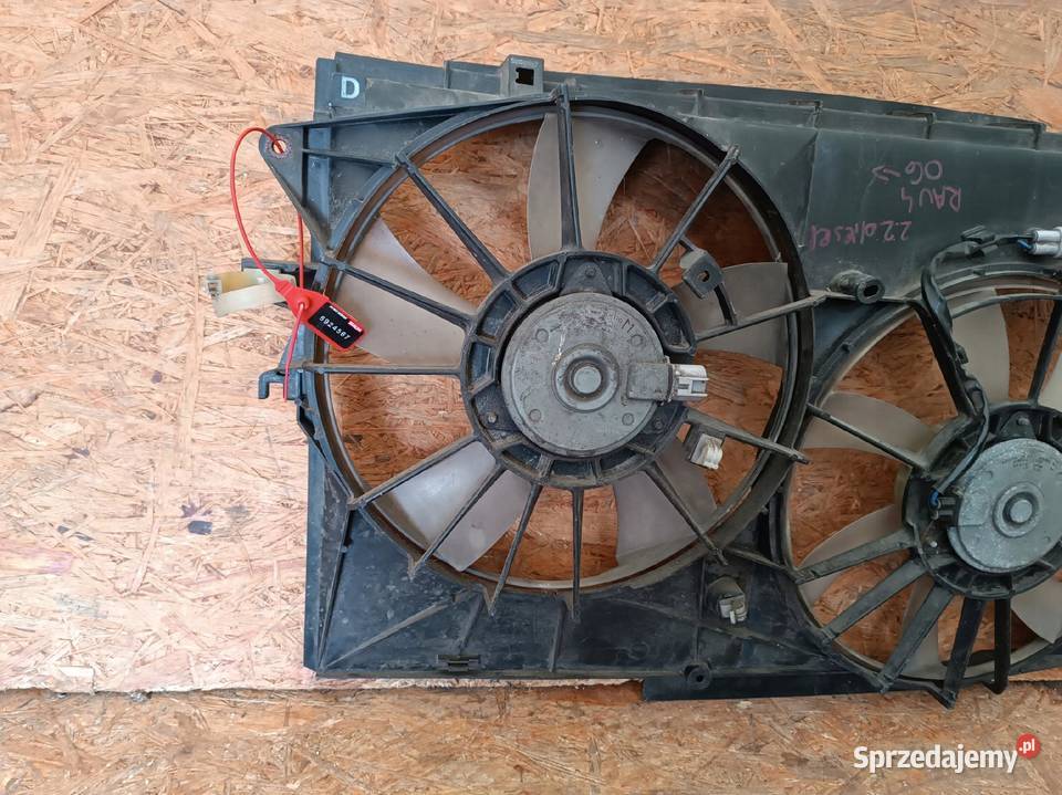 WENTYLATORY CHŁODNICY TOYOTA RAV4 III 22 D4D Nowy Tomyśl