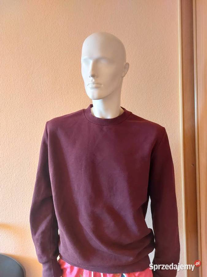 Sweter bordowy Reserved Basic XL