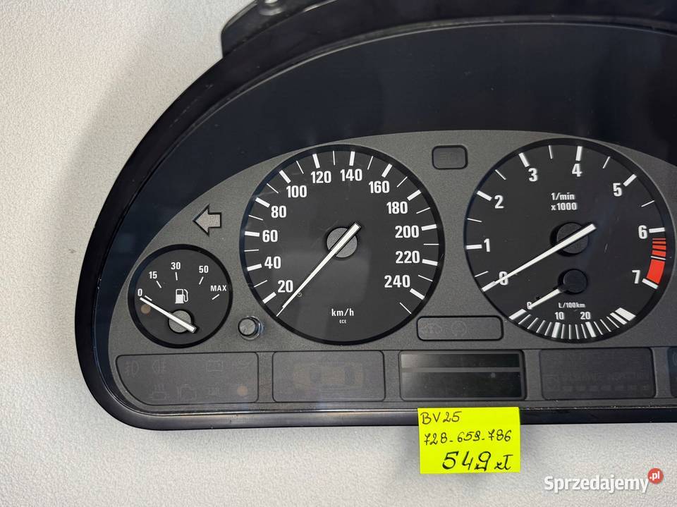 LICZNIK ZEGAR PRĘDKOŚCIOMIERZ 110008735 BMW E39 Warszawa sprzedam