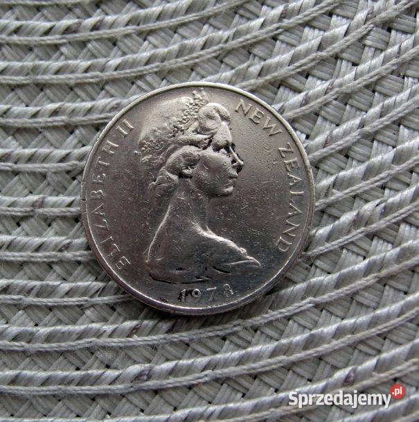 Nowa Zelandia 10 Centów 1978r