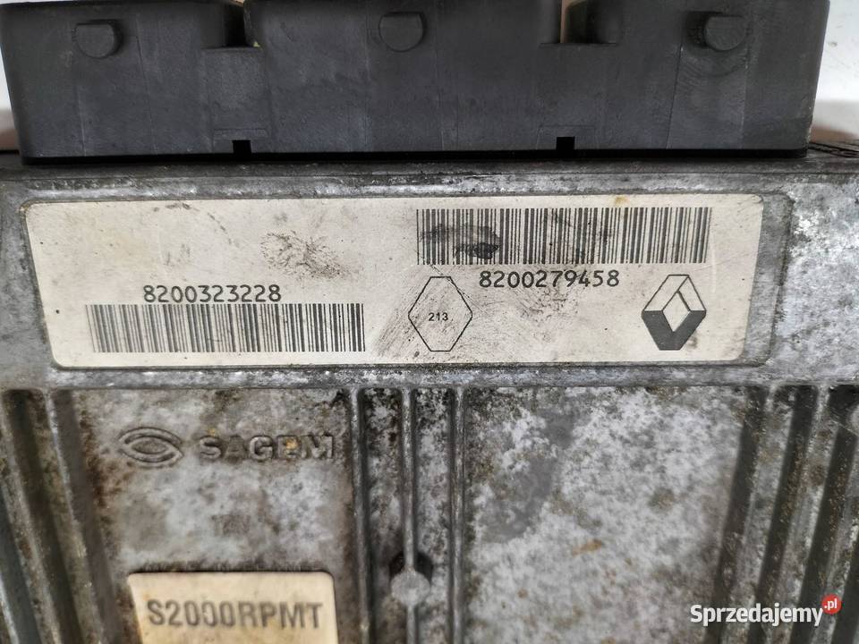 STEROWNIK SILNIKA 8200279458 8200323228 20 B 163 Sterowniki świętokrzyskie