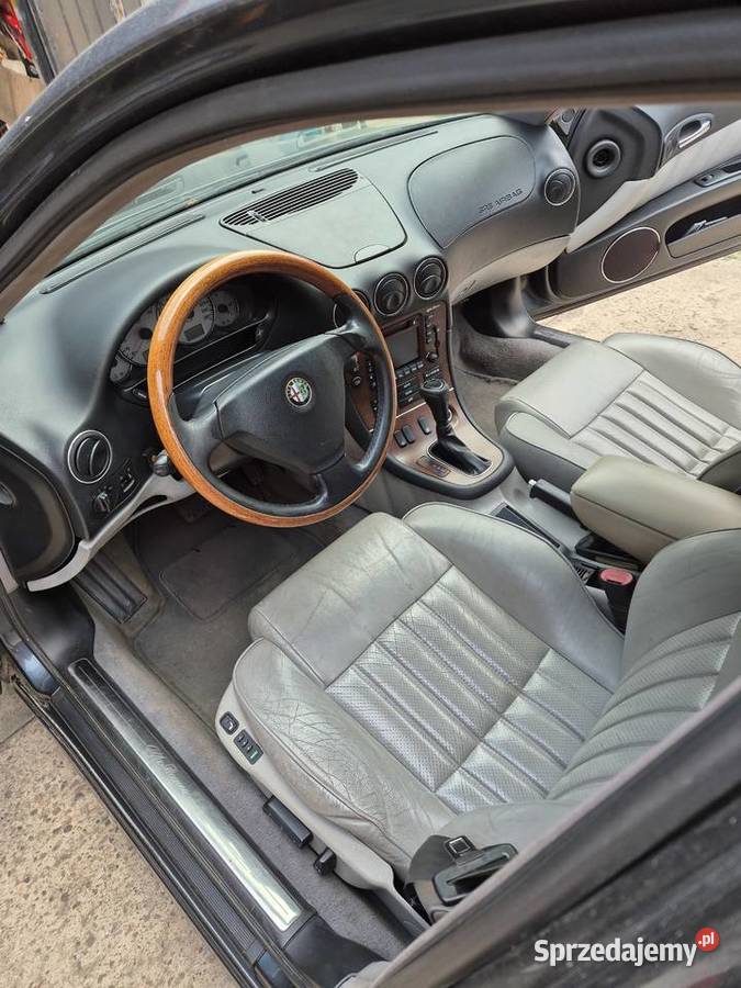 Alfa Romeo 166 30 V6 automat Rok produkcji 2001 dolnośląskie Mirków