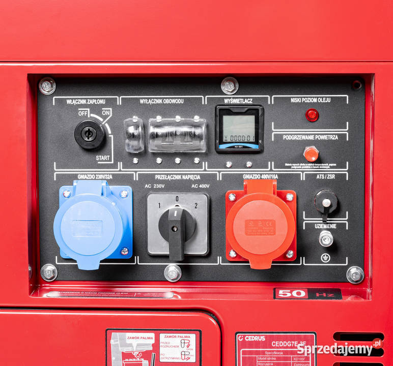 CEDRUS DG7E3F AGREGAT GENERATOR PRĄDOTWÓRCZY