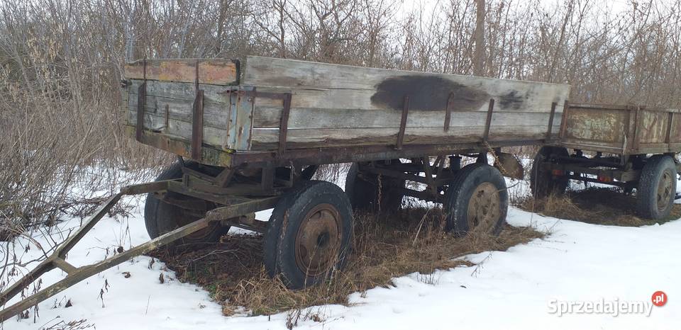 Dwie przyczepy autosan d47 d44 Piotrowice
