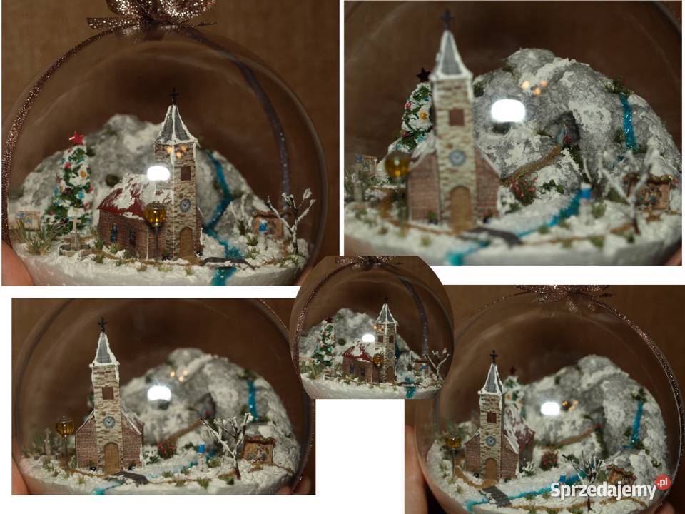 bombka akrylowa ręcznie robiona handmade Żory