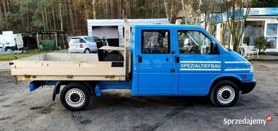 Volkswagen Transporter 25 B Z Gazem Doka 6 możliwa zamiana wielkopolskie Chodzież