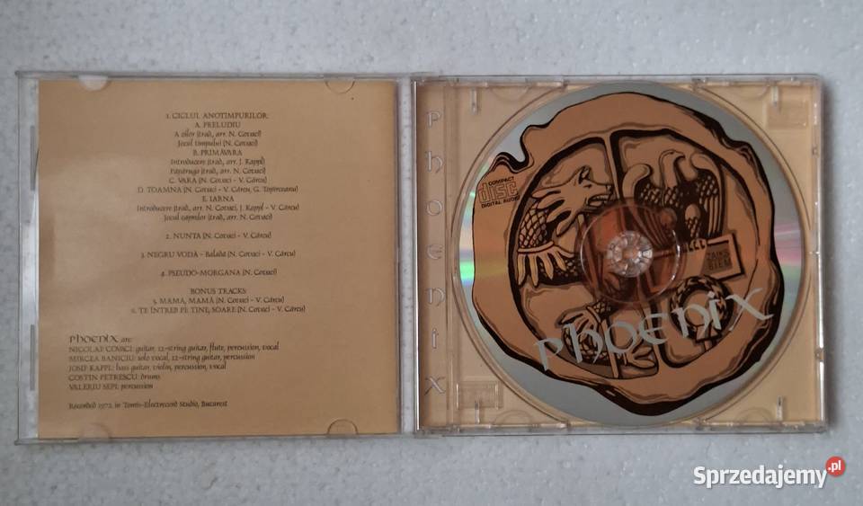 Phoenix Cei ce neau dat nume CD mazowieckie Warszawa sprzedam