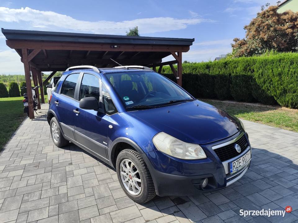 Fiat Sedici 4x4 sprawny zadbany gotowy do jazdy niebieski Rzeszów