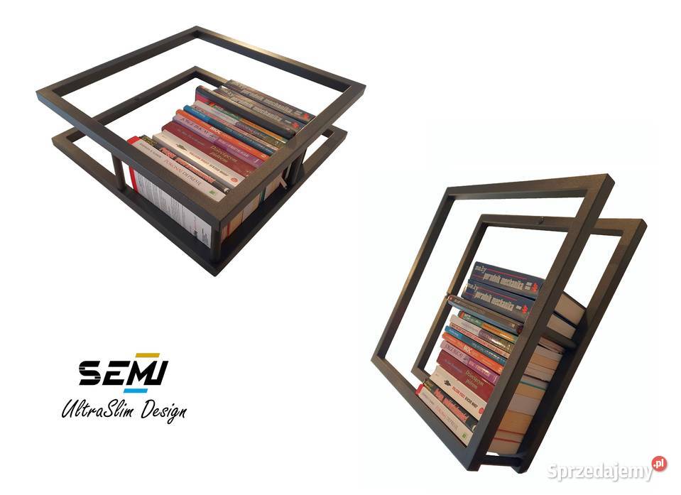 Półka ścienna na ścianę loft na książki 50cm Jeżowe