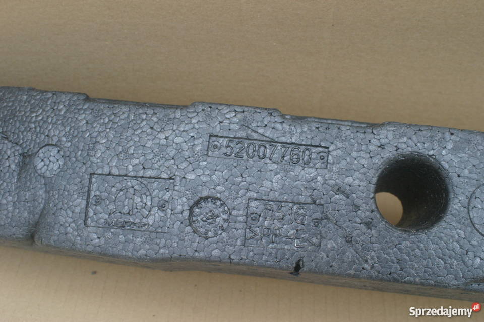 FIAT 500 LIFT PIANKA ABSORBER ZDERZAKA PRZÓD Bieleń