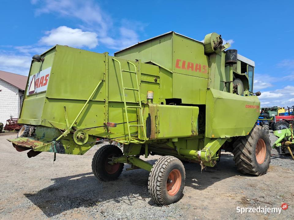 Claas Dominator 85 na hydrostacie kabina Radom