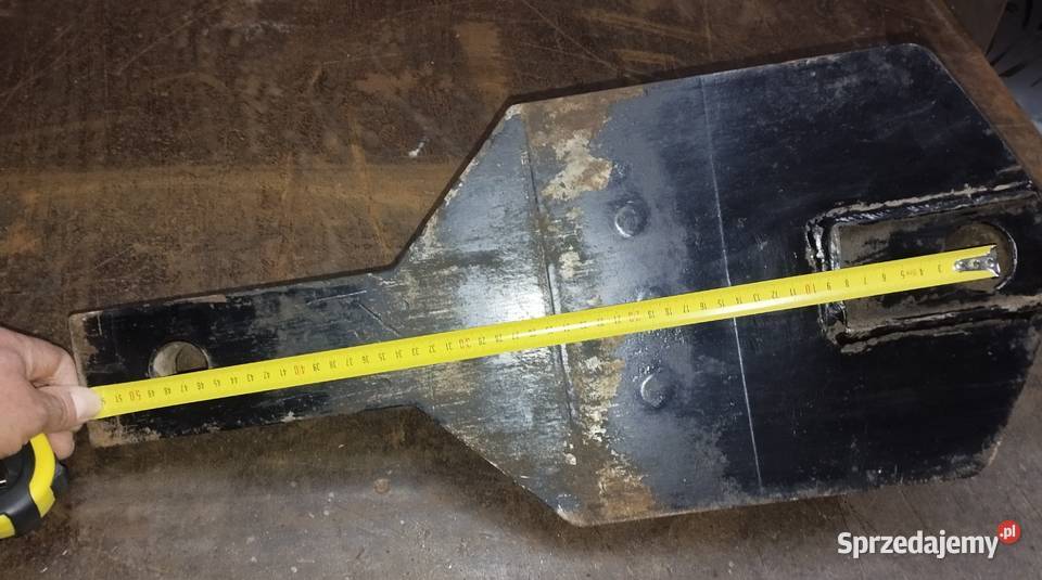 Zaczep dolny 580x80250 grubość 40mm System zaczepowy Międzyleś
