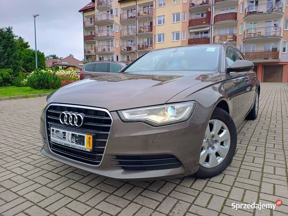 Audi A6C7 Avant 30TDI 204 2012r Webasto Panorama czujnik parkowania Olsztyn