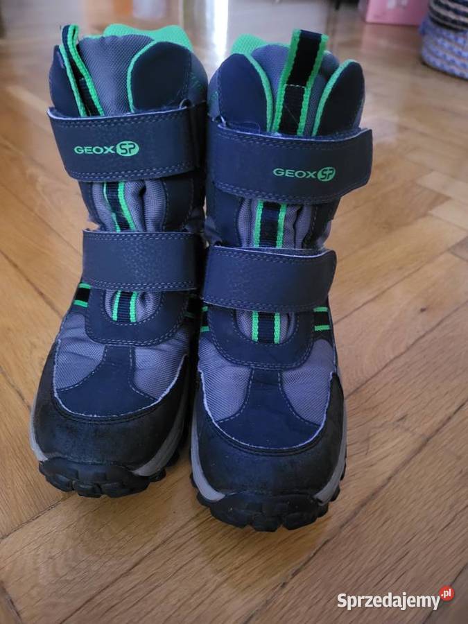 GEOX 36 Na rzepy wkładka 235 Wodoodporne Stan