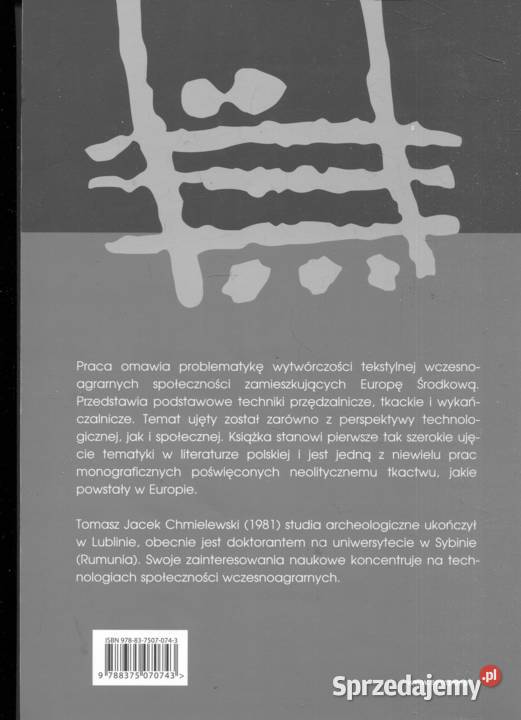 nitce do kłębka O przędzalnictwie i tkactwie Szczecin