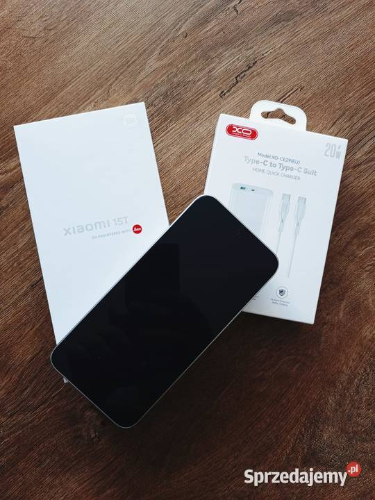 Xiaomi 15T 5G nowy zaplombowany ładowarka 20W Iwonicz sprzedam