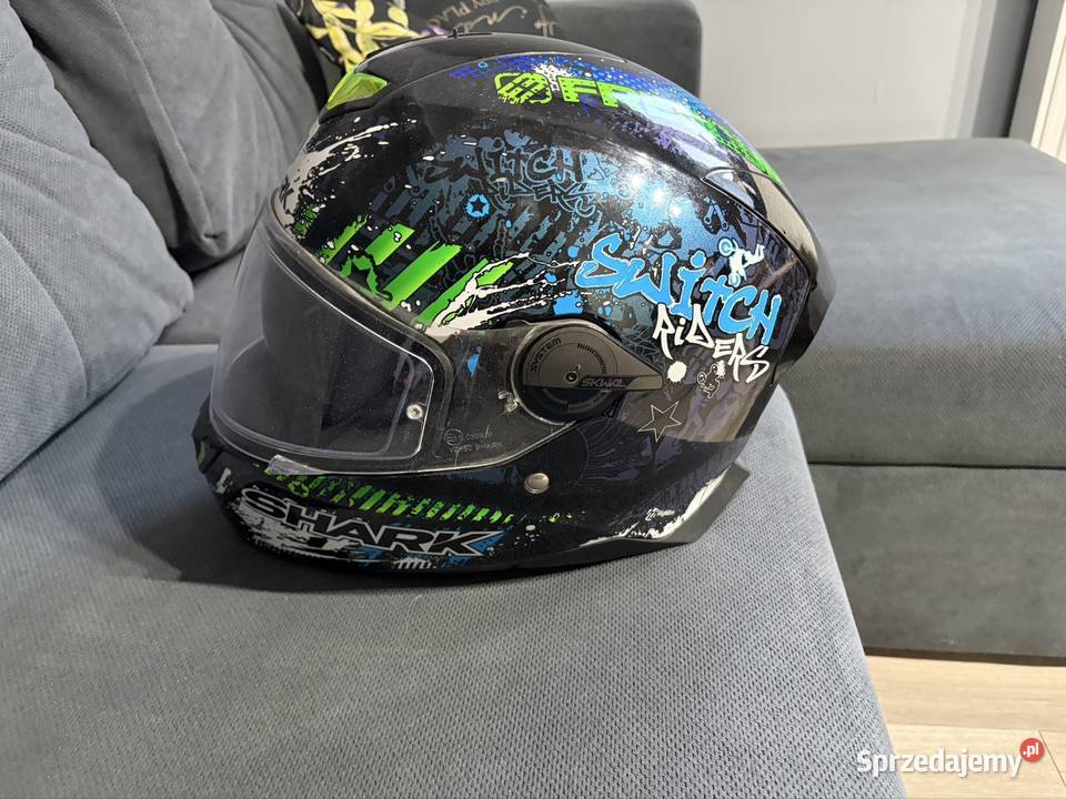 Kask shark skwal r M Kaski Drezdenko sprzedam