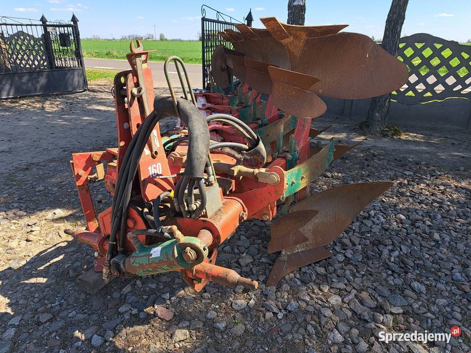 Pług obrotowy KVERNELAND EG 85 vario 4 skiby Kłodawa