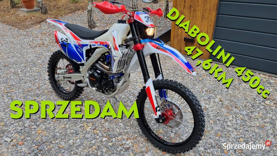 Diabolini 450cc MOCNY Cross Enduro Xmotos Asix Diabolini Kielce