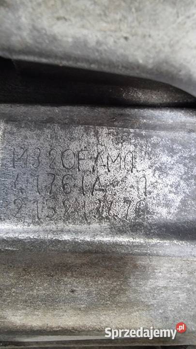 SKRZYNIA BIEGÓW OPEL MERIVA B 14 TURBO M320FAMO osobowe Skrzynie biegów manualne sprzedam