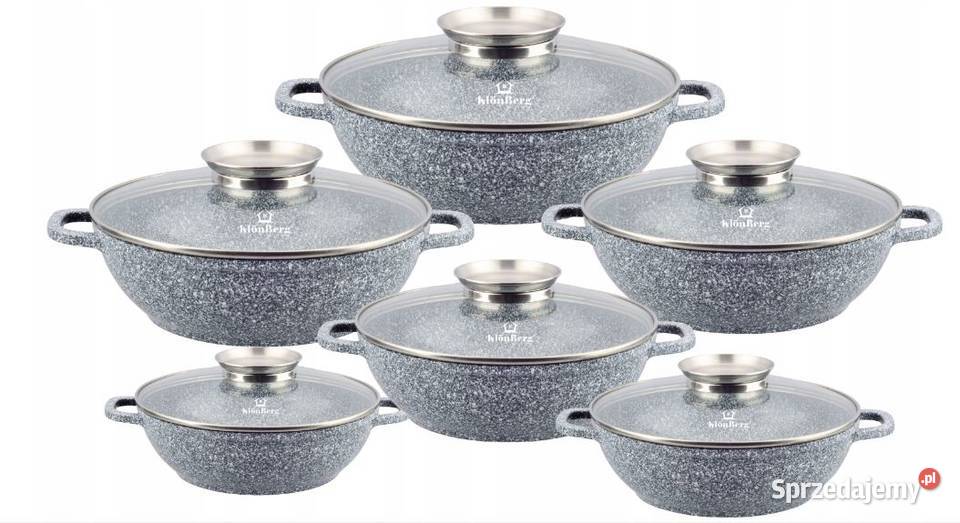 269 Woki marmurkowe KLONBERG 6 sztuk Wyposażenie wnętrz Zabrze