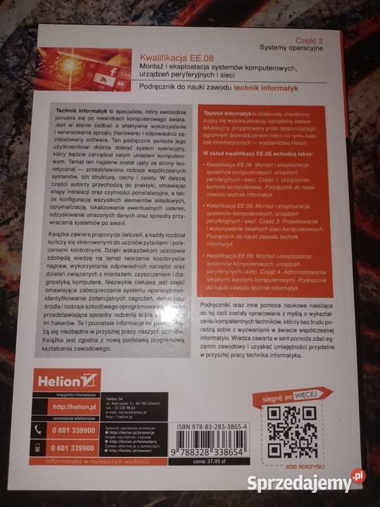 Kwalifikacja EE08 Systemy operacyjne część 2 mazowieckie Ostrów Mazowiecka