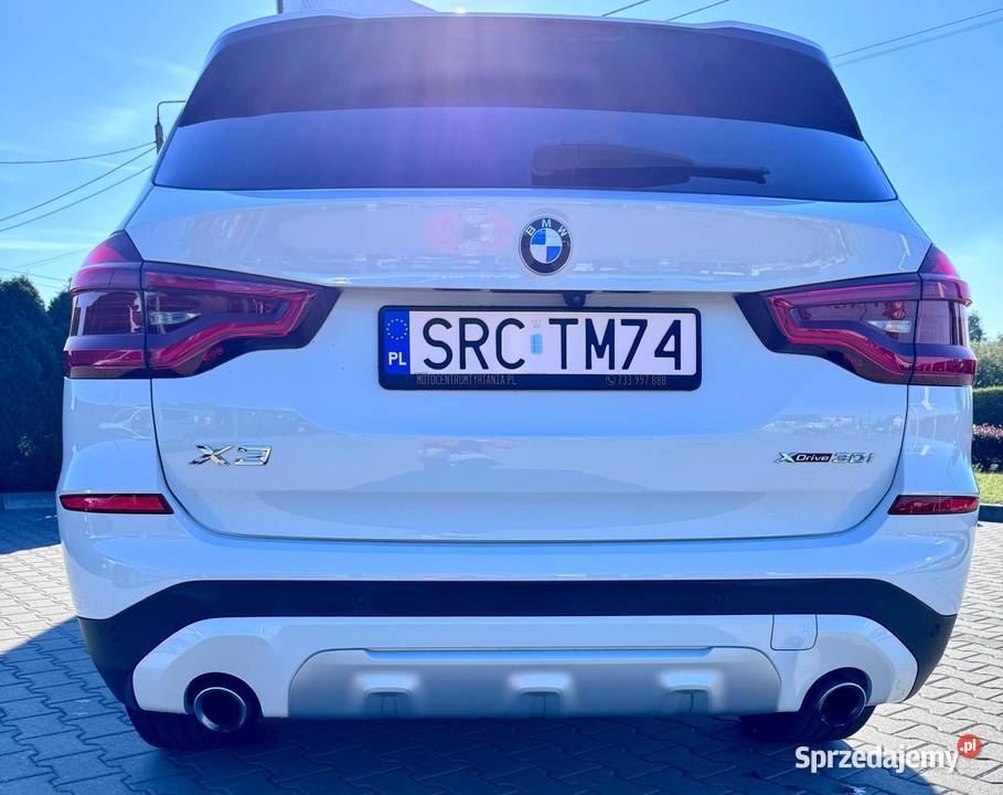 BMW X3 xDrive30i xLine 2021 śląskie Pogrzebień