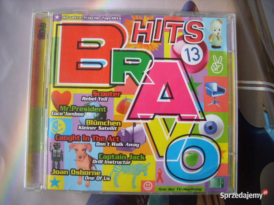 SkladankaCD BRAVO HITS 13 2 CD 1996 Muzyka Wołów