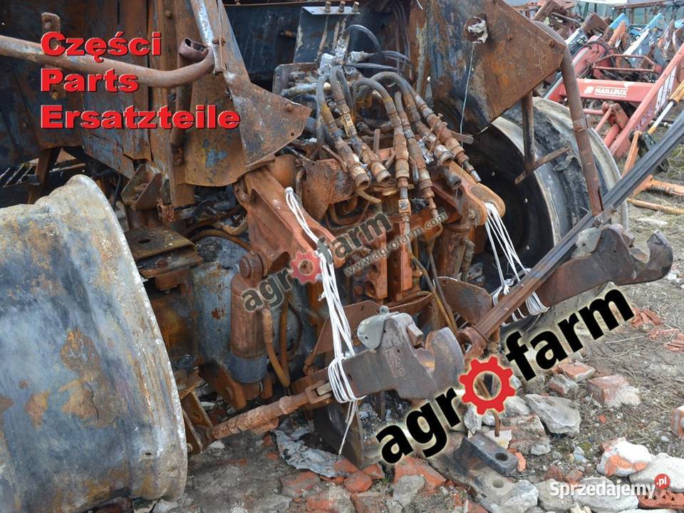 Massey Ferguson 8140 części skrzynia biegów oś Pozostałe Byków