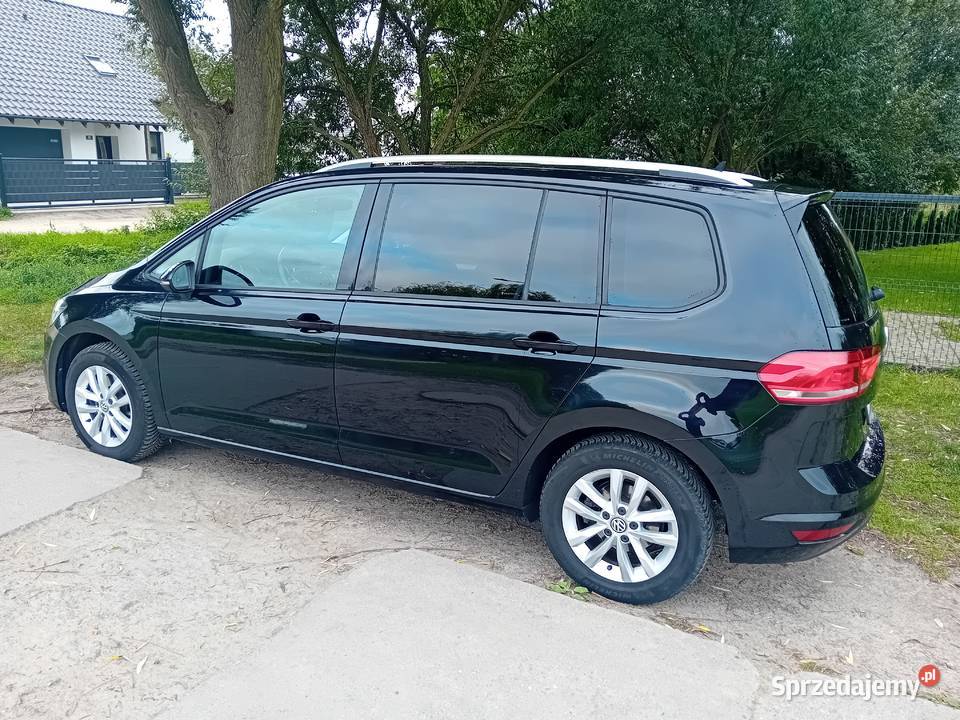 Volkswagen Touran 16 TDI DSG automat 2019 bluetooth mazowieckie Warszawa