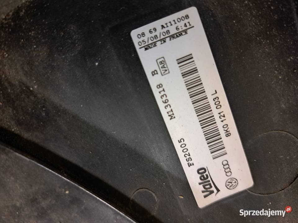 8k0121003L wentylator chłodnicy audi