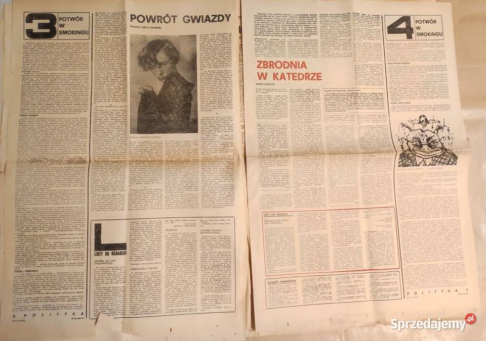 Polityka gazeta czasopismo 13 1508 marzec 1986 Kielce