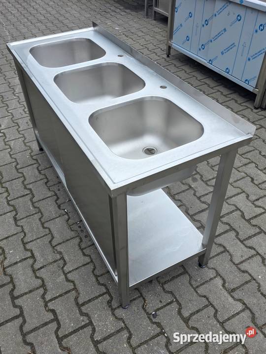 Zlew 3 Komorowy Drzwi Suwane 1506085 M1300 N Gastronomia Nowe Skalmierzyce