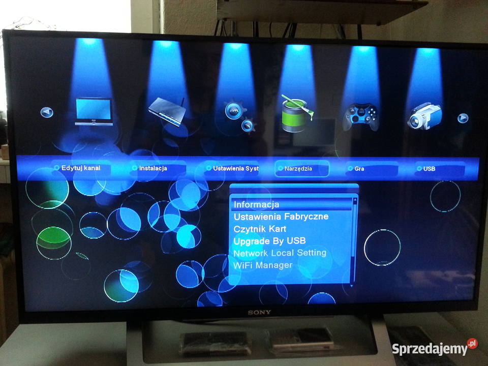 Dekoder tuner DVBS2 ALMA s2100 CX PVR HD Bytom