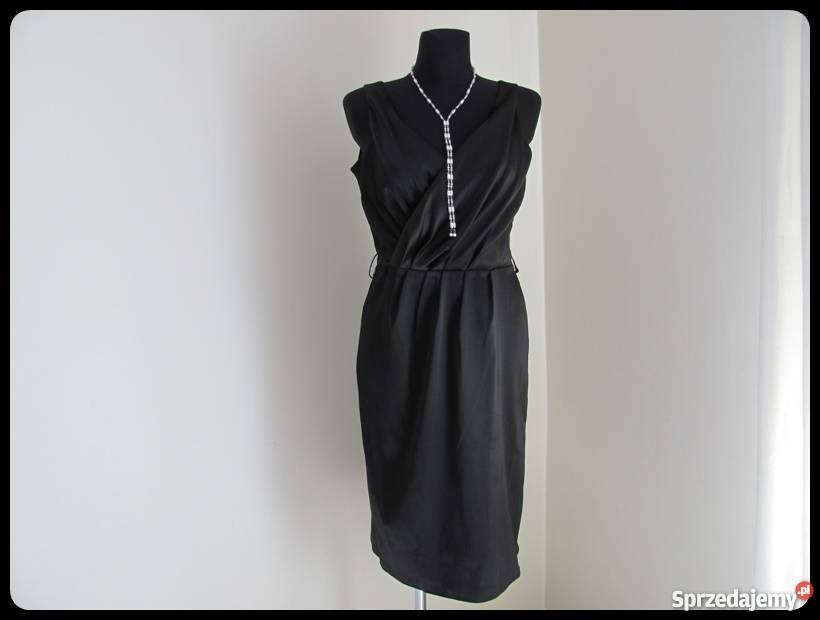 MAŁA czarna elegancka sukienka nowa z metką Spódnice i sukienki mazowieckie Płock