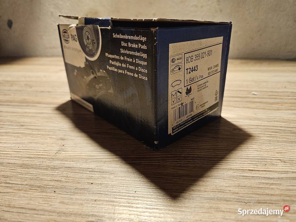 Klocki hamulcowe HELLA 8DB355021901 dostawcze Klocki hamulcowe Szczerców sprzedam