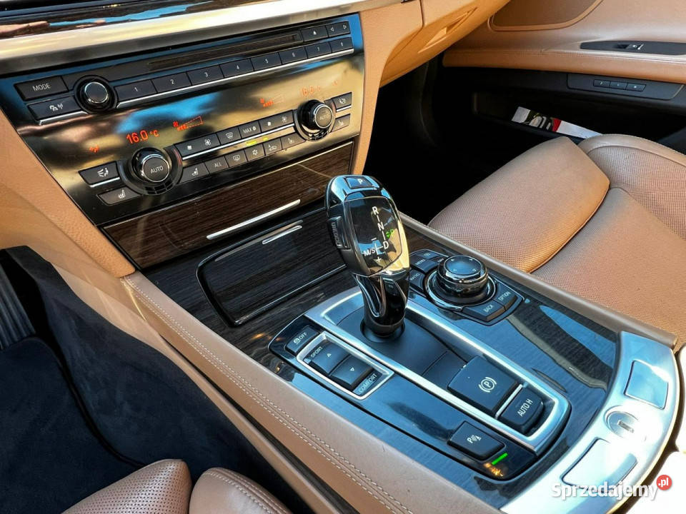 BMW 730 30d Szklany dach Bogata Zadbana F01 2008 szyberdach Baranowo