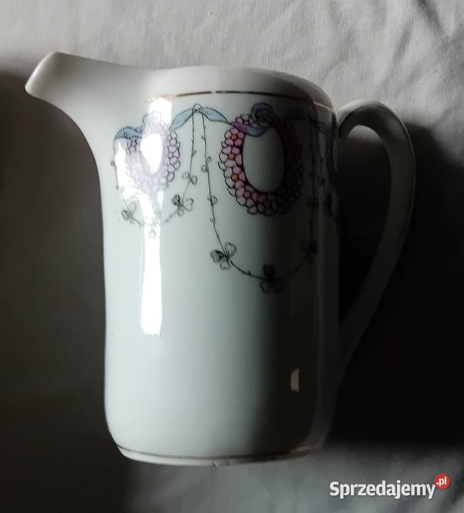 Secesyjny środek stołu porcelana śląska poczatek Koźminek sprzedam