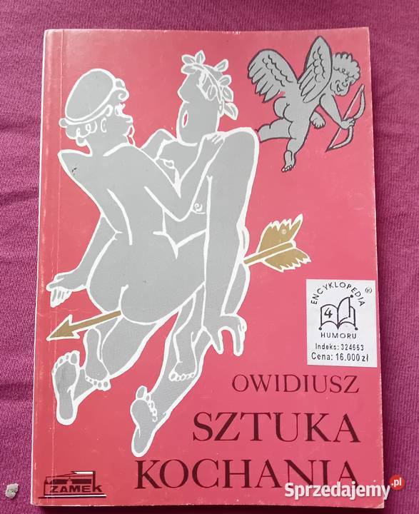 Owidiusz Sztuka kochania Wyd Zamek 1989 r Koźminek
