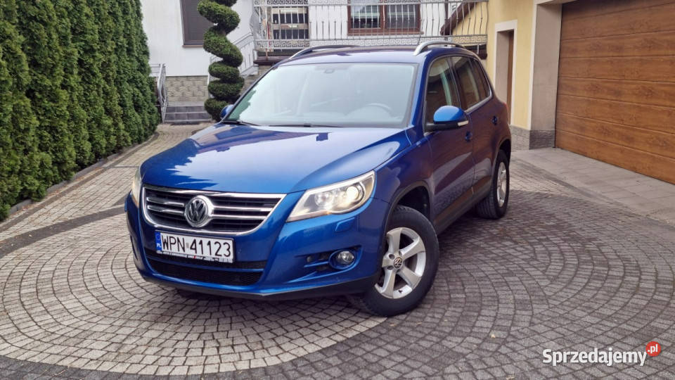 Volkswagen Tiguan 4Motion 20TDI DSG Xenon Rok produkcji 2010