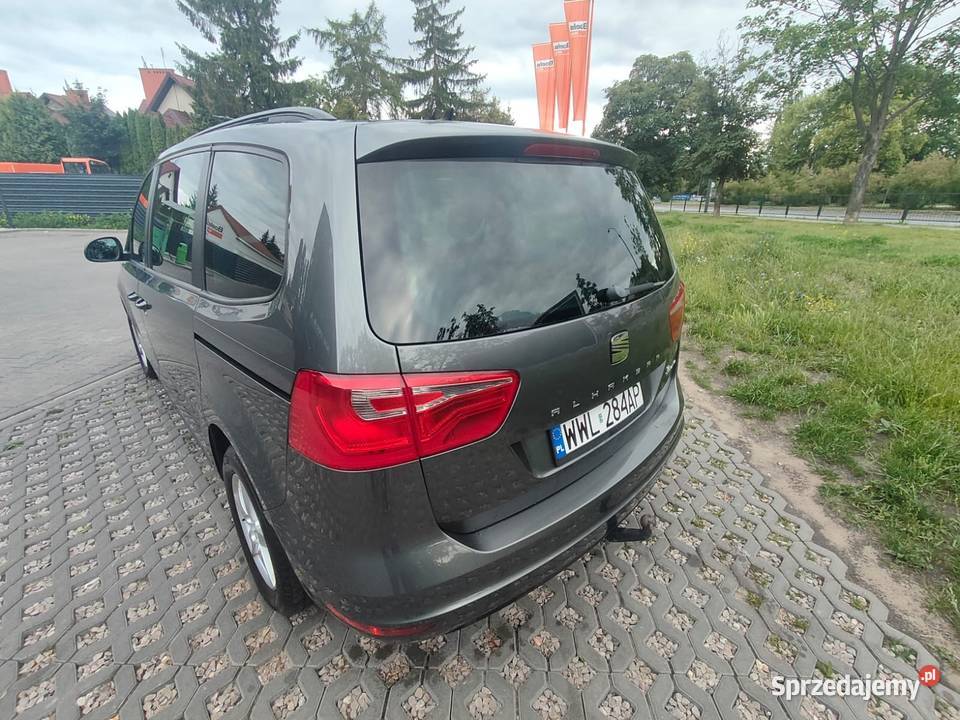 Syndyk sprzeda Seat Alhambra 2011 r manualna Warszawa sprzedam
